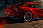Ferrari 812 Superfast by Novitec Rosso on Vossen Wheels (NF9) 2019 года